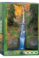 Eurographics Puzzle: Multnomah Falls Oregon