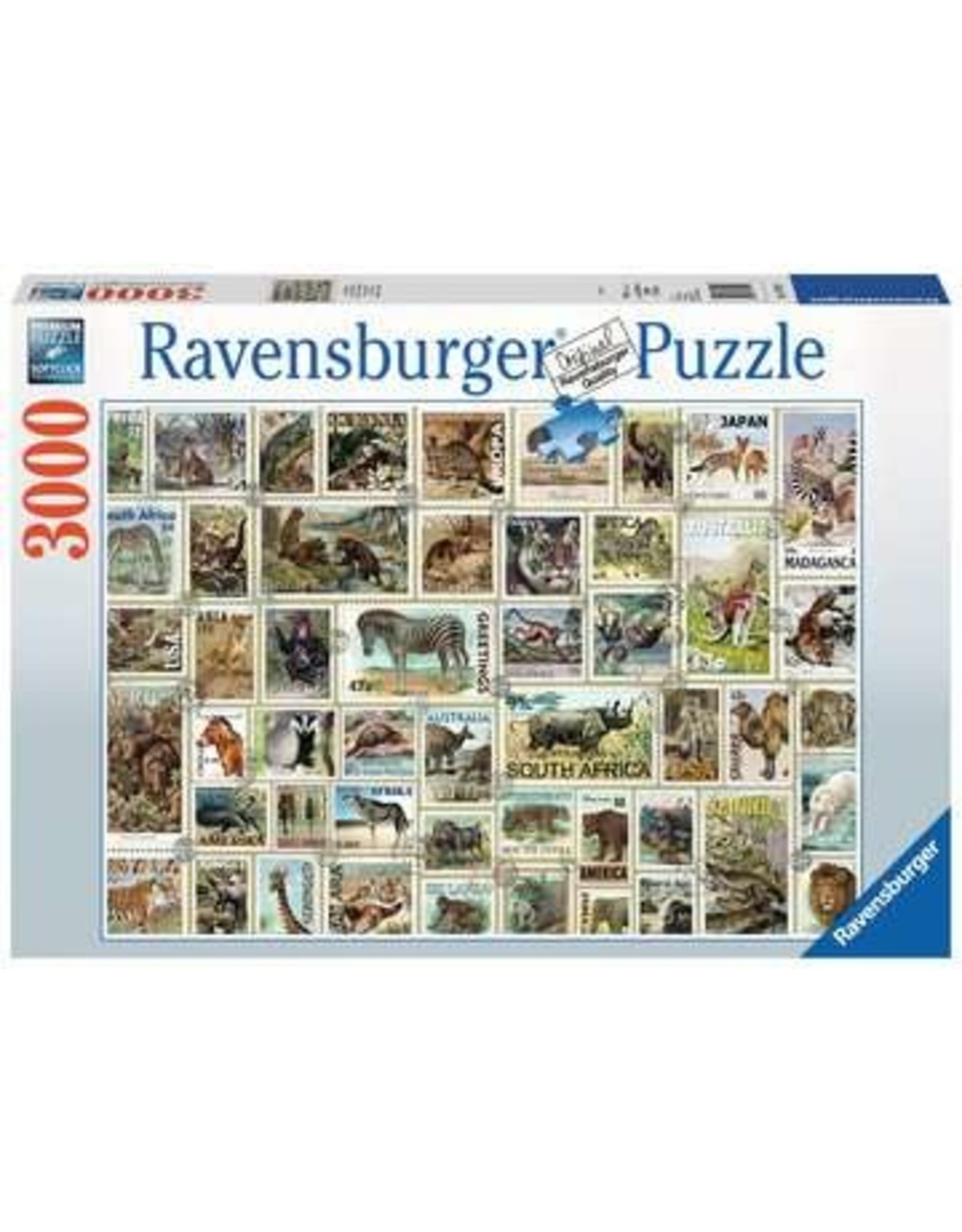 Ravensburger Animal Stamps 3000pc