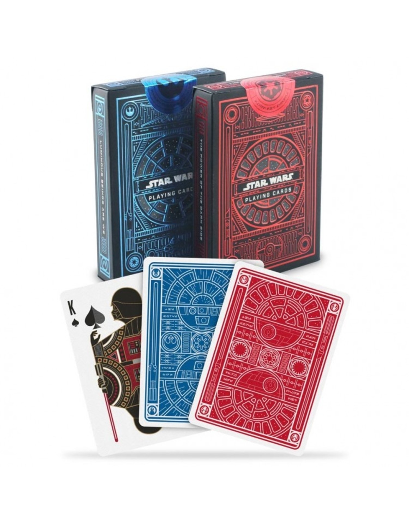 Bicycle Playing Cards: Theory11 StarWar Red/Blue DIS