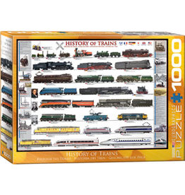 Eurographics History of Trains (1000 piece)