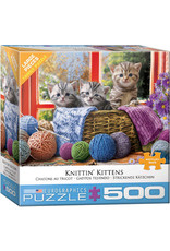 Eurographics Puzzle: Knittin' Kittens (500)