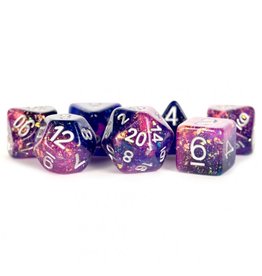 Metallic Dice Games 7-Set Eternal Purple-Blue-White