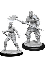WizKids D&D Nolzur's MUM: W13 Orc Barbarian Female