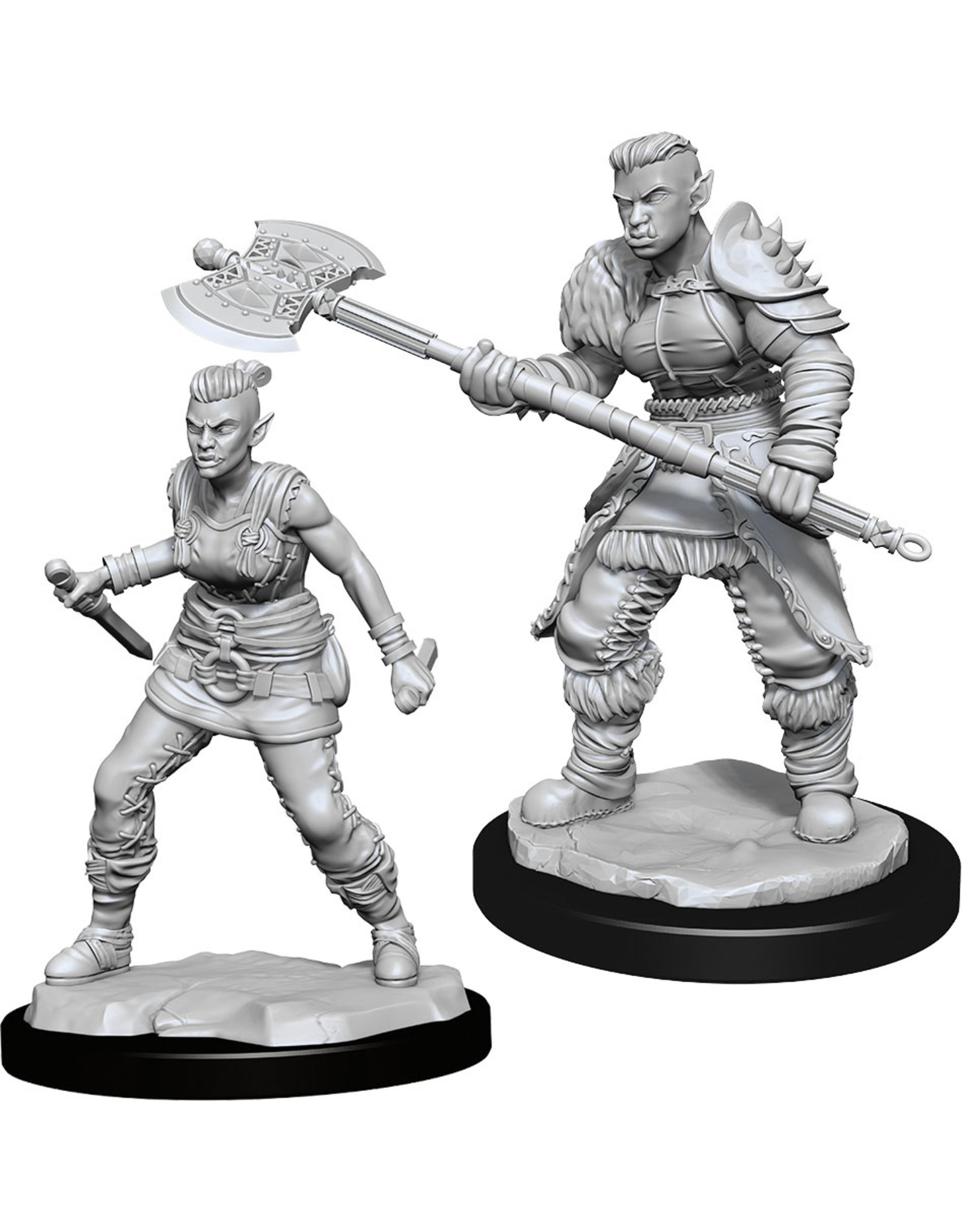 WizKids D&D Nolzur's MUM: W13 Orc Barbarian Female