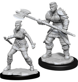 WizKids D&D Nolzur's MUM: W13 Orc Barbarian Female