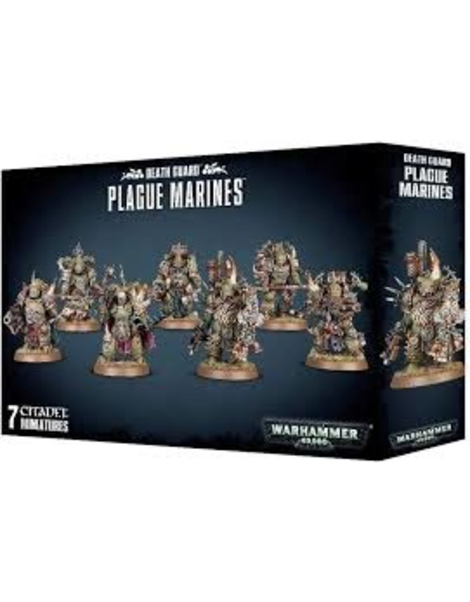 Warhammer 40K Chaos: Death Guard Plague Marines