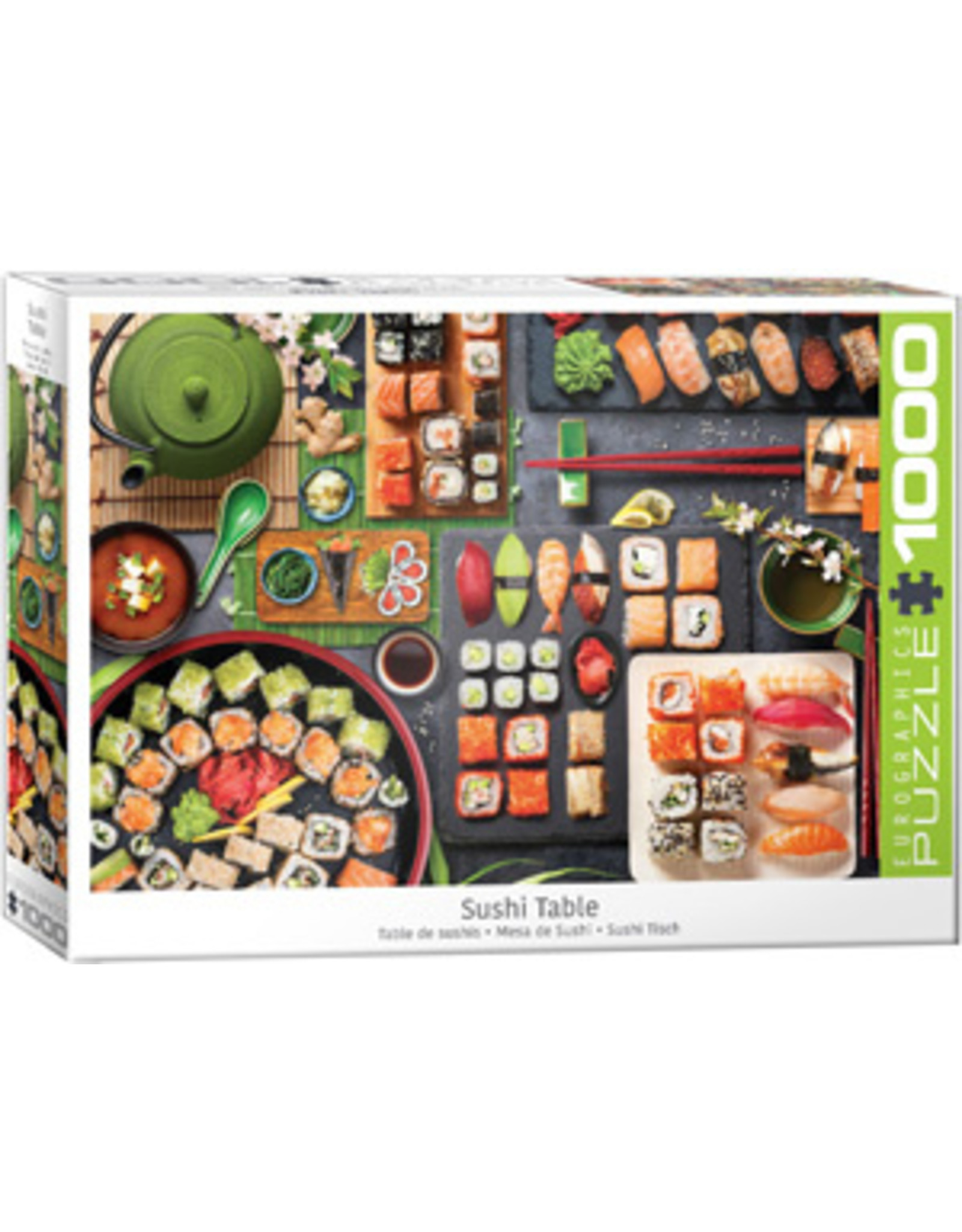 Eurographics Puzzle: Sushi Table