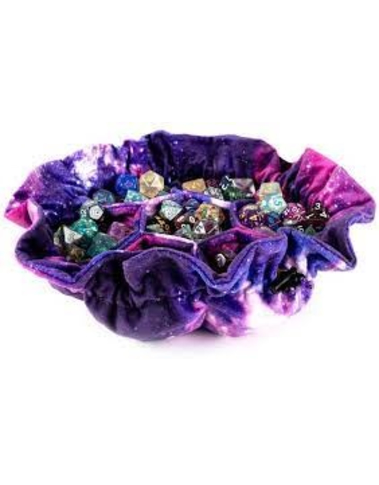 Metallic Dice Games Dice Bag with Pockets: Nebula LTD