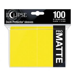 Ultra Pro DP: Eclipse: Matte Lemon YE (100)