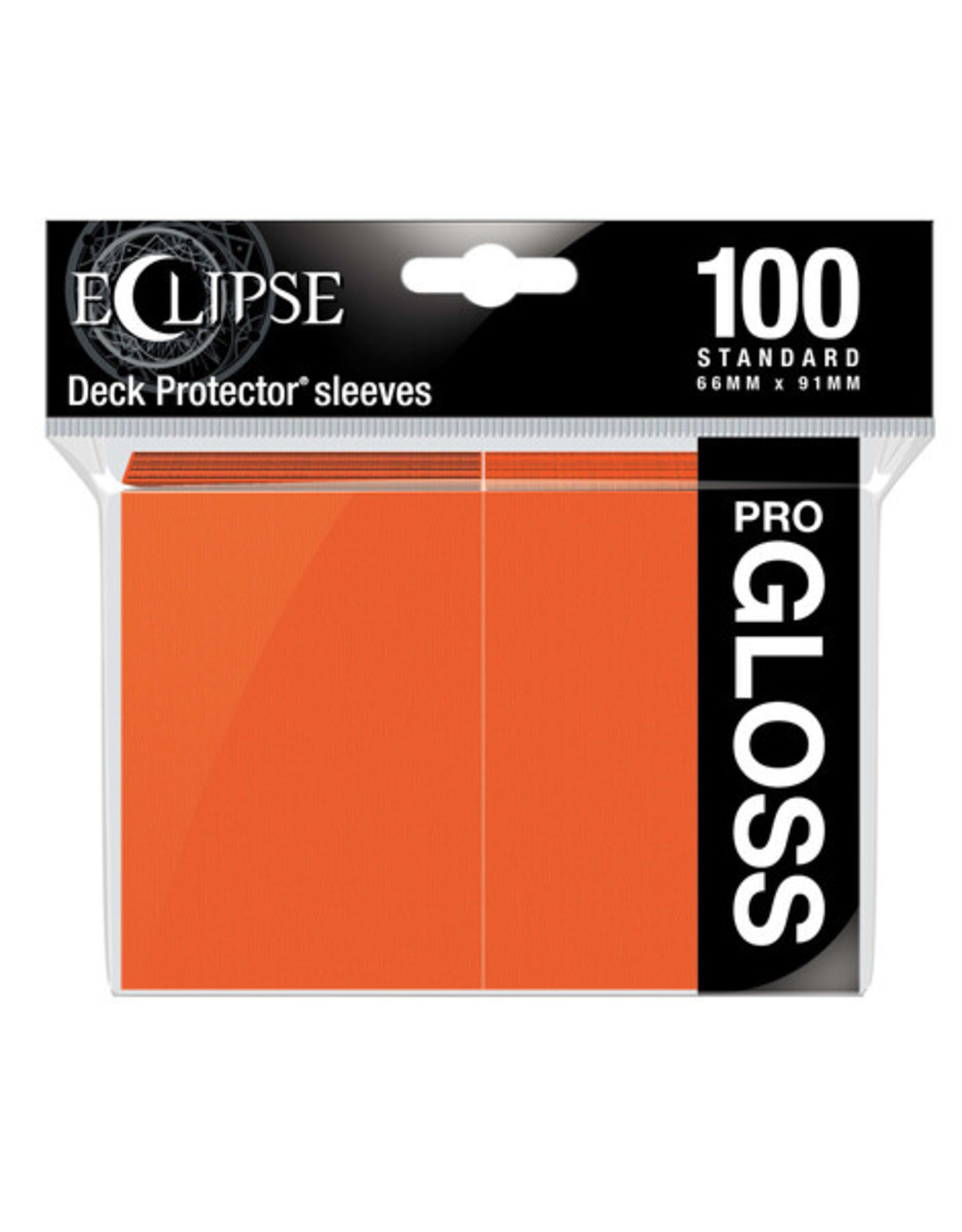 Ultra Pro DP: Eclipse Gloss: Pumpkin OR (100)