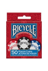 Bicycle Bicycle Poker Chips: 8 Gram Clay (50)