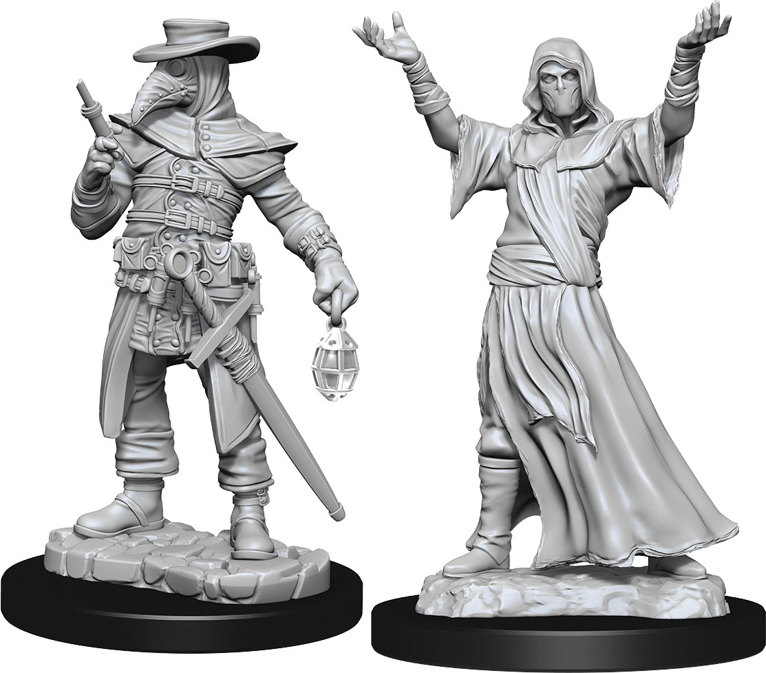 Dark Crirsis Or King In Black And Chaos War WZK DC: W15 Plague Doctory & Cultist - Black Diamond Games