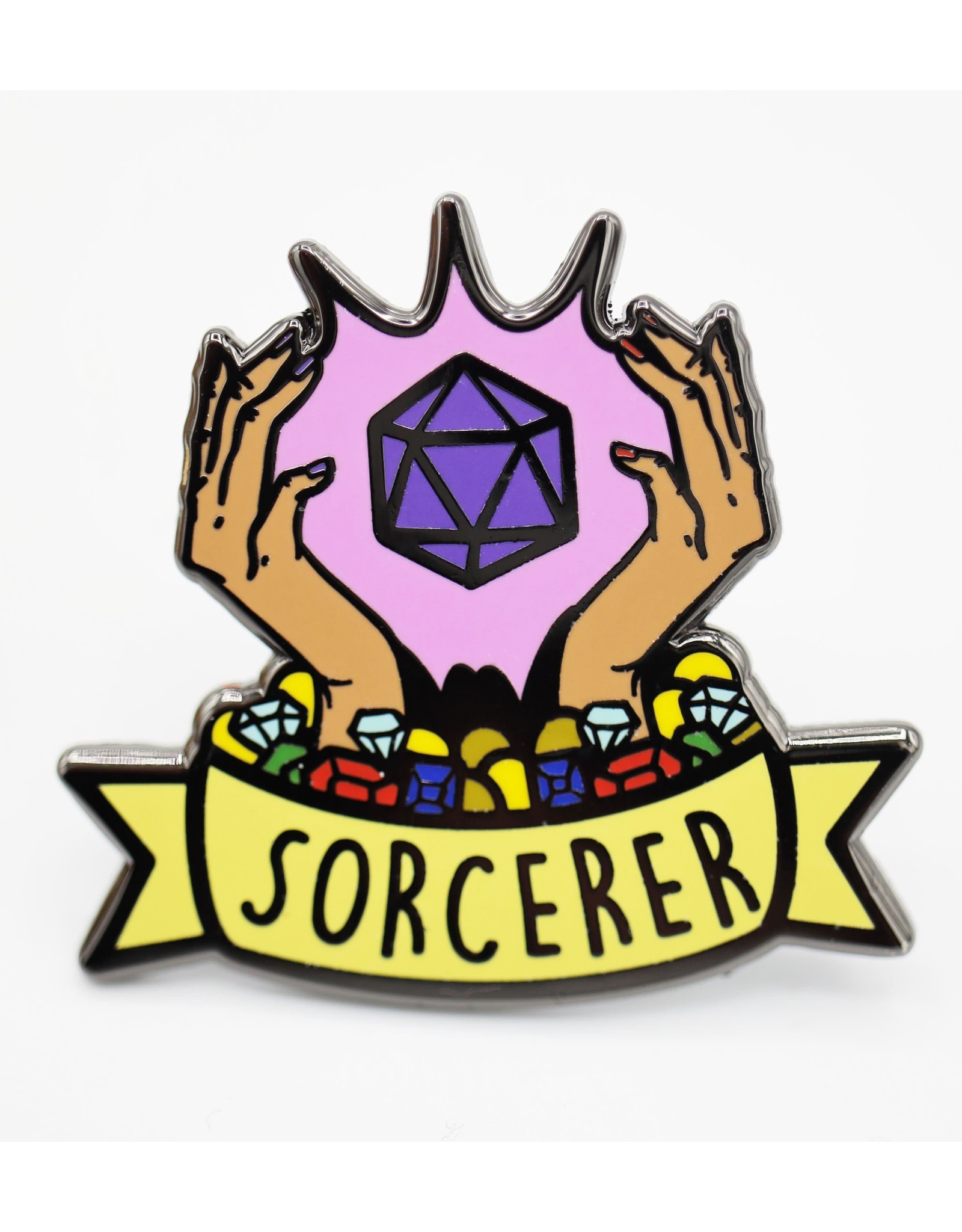 Foam Brain Banner Class Pins: Sorcerer