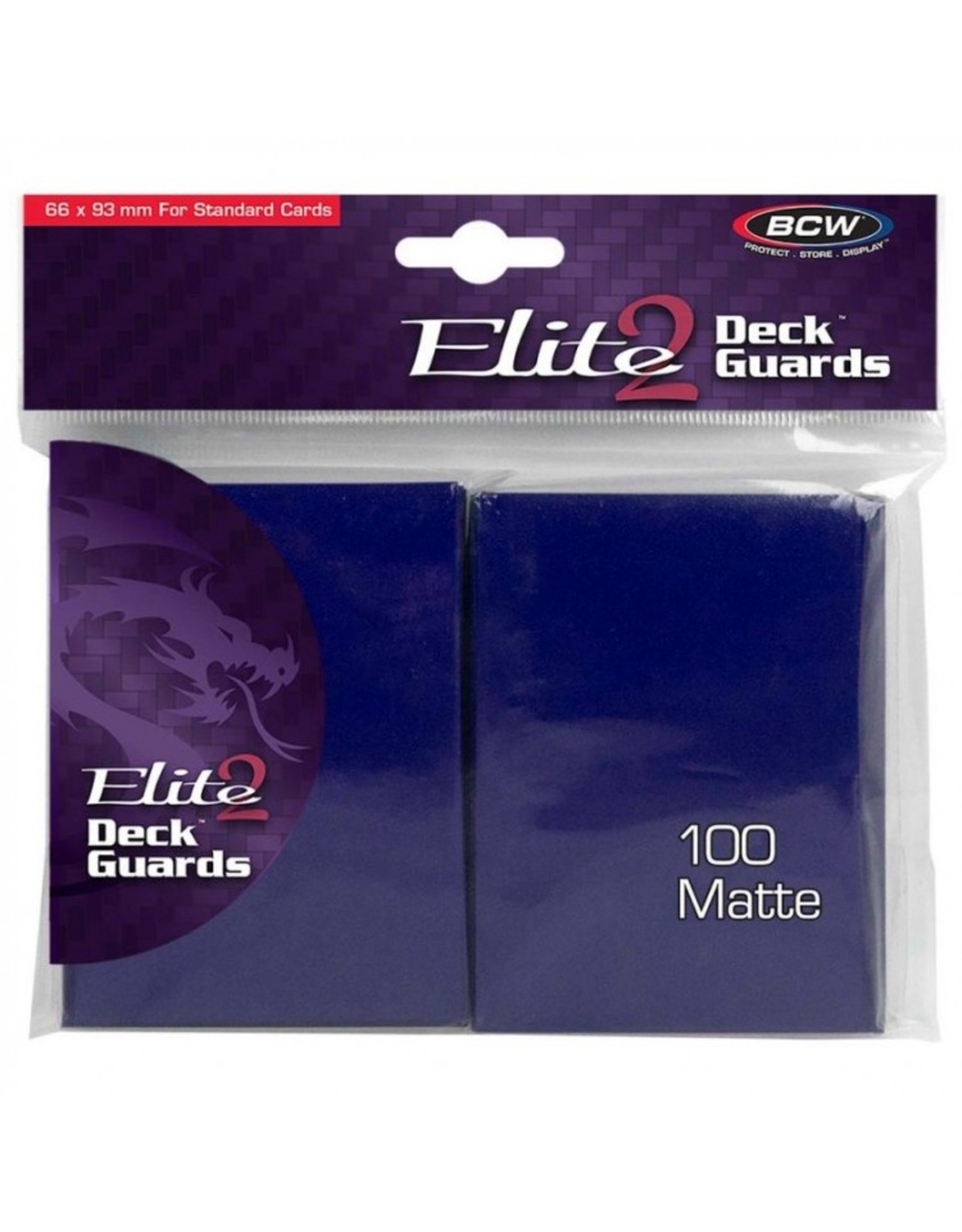 BCW Diversified DP: Deck Guard: Elite2 Matte BU (100)