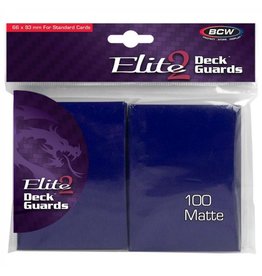 BCW DP: Deck Guard: Elite2 Matte BU (100)