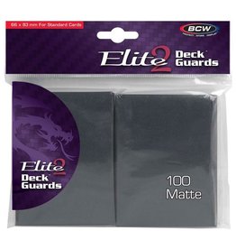 BCW Diversified DP: Deck Guard: Elite2 Matte GY (100)