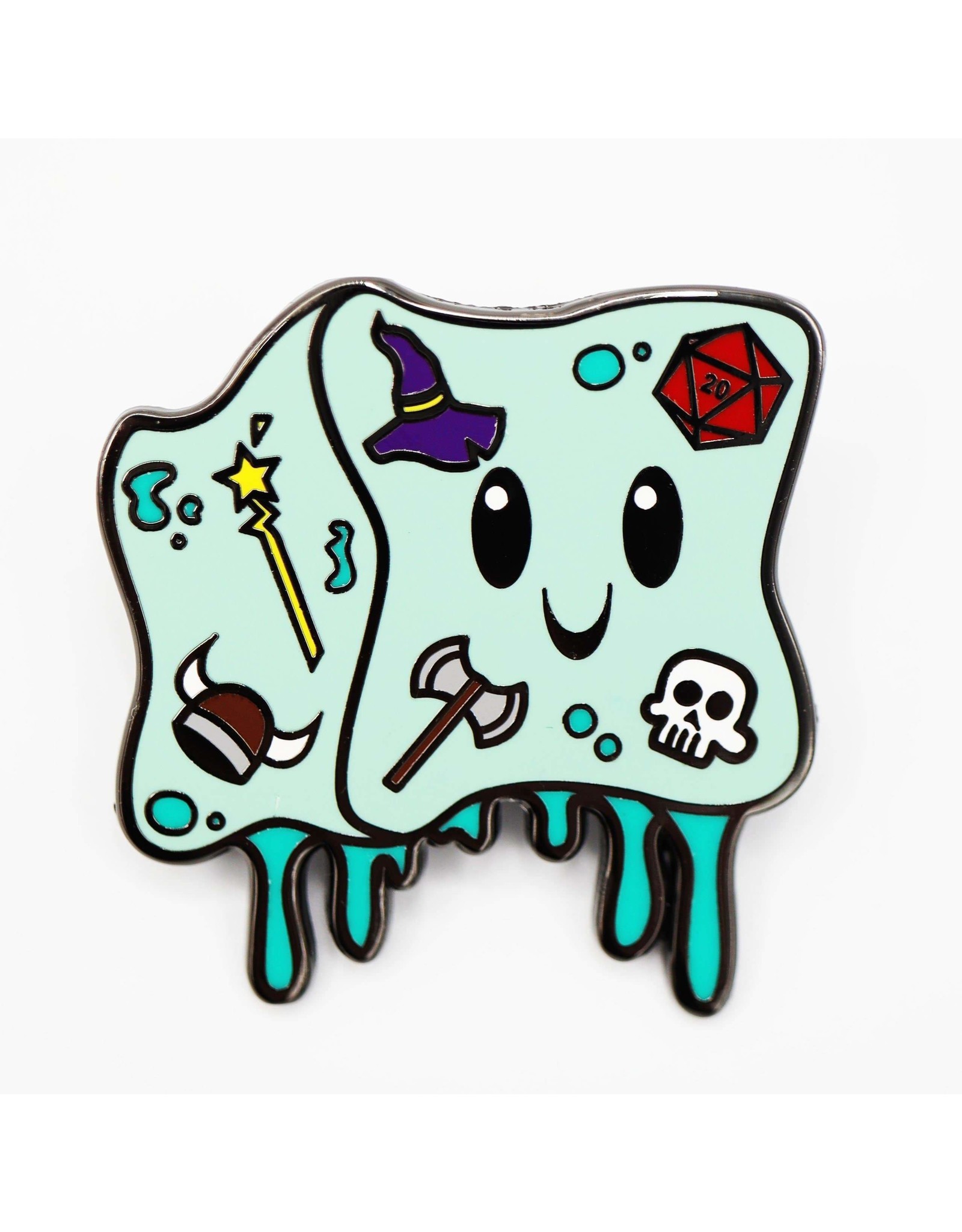 Foam Brain Monster Index Pin: Gelly Cube