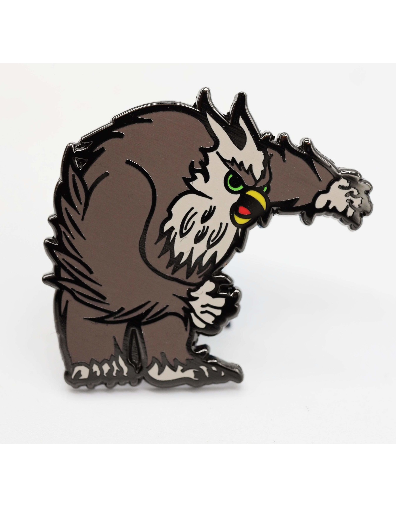 Foam Brain Monster Index Pin: Owl Bear