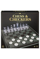 Spinmaster CC: Glass Board Chess & Checkers