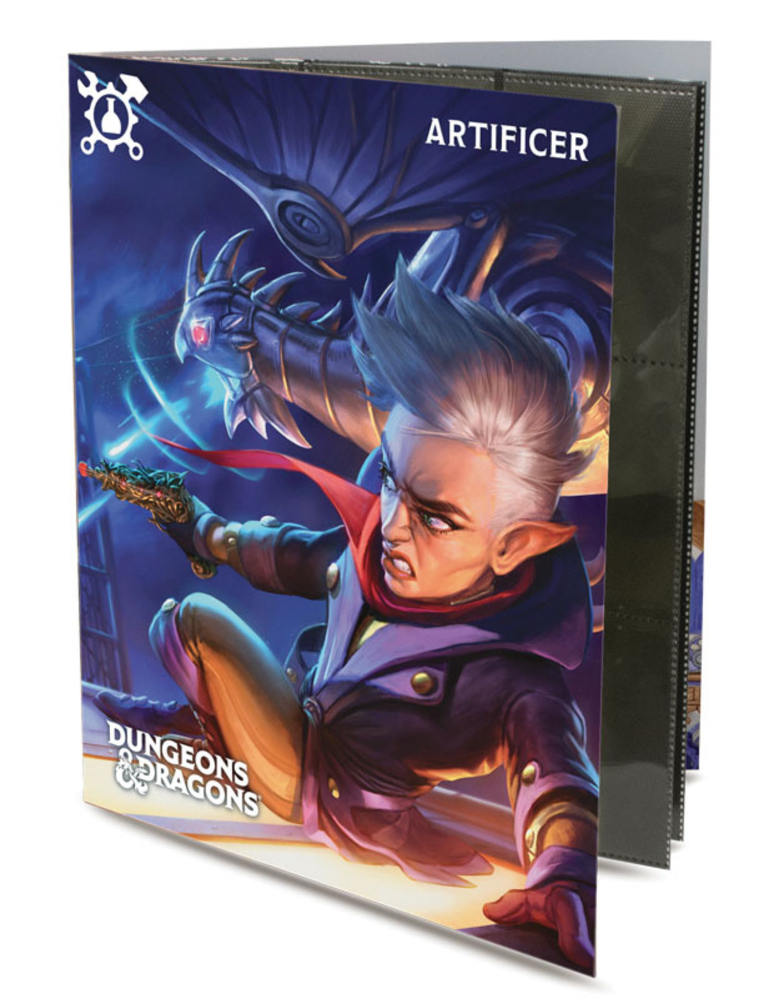 Ultra Pro Dungeons and Dragons RPG: Artificer - Class Folio with Stickers