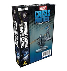 Atomic Mass Games Marvel Crisis Protocol: Corvus Glaive and Proxima Midnight Character Pack