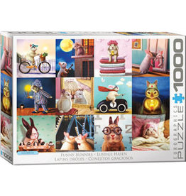 Eurographics Puzzle: Funny Bunnies 1000 pc