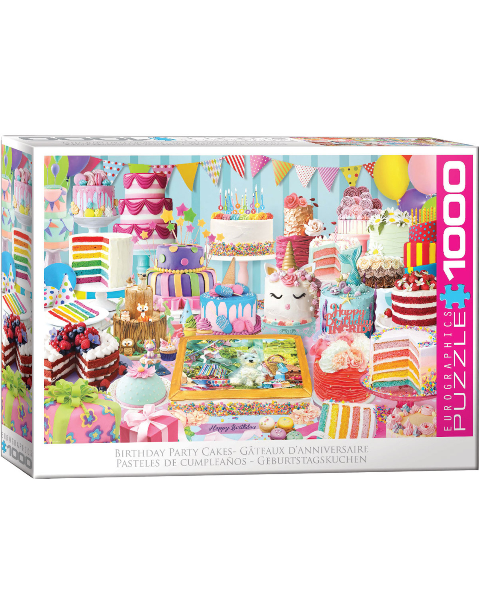 Eurographics Puzzle: Birthday Cake Party