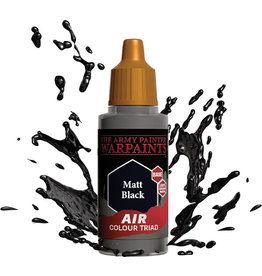 Army Painter Warpaint Air: Matt Black, 18ml.