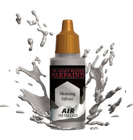 Army Painter Warpaint Air: Metallic- Shining Silver, 18ml.