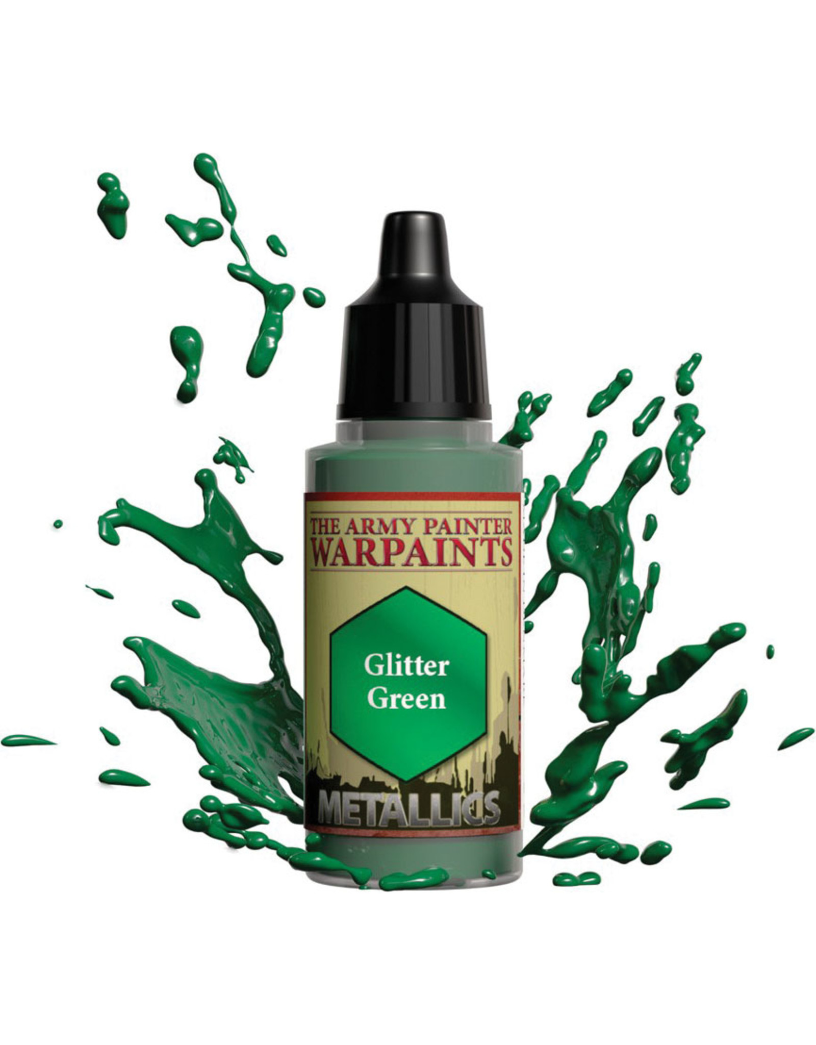 Army Painter Warpaint Air: Metallic- Glitter Green, 18ml.
