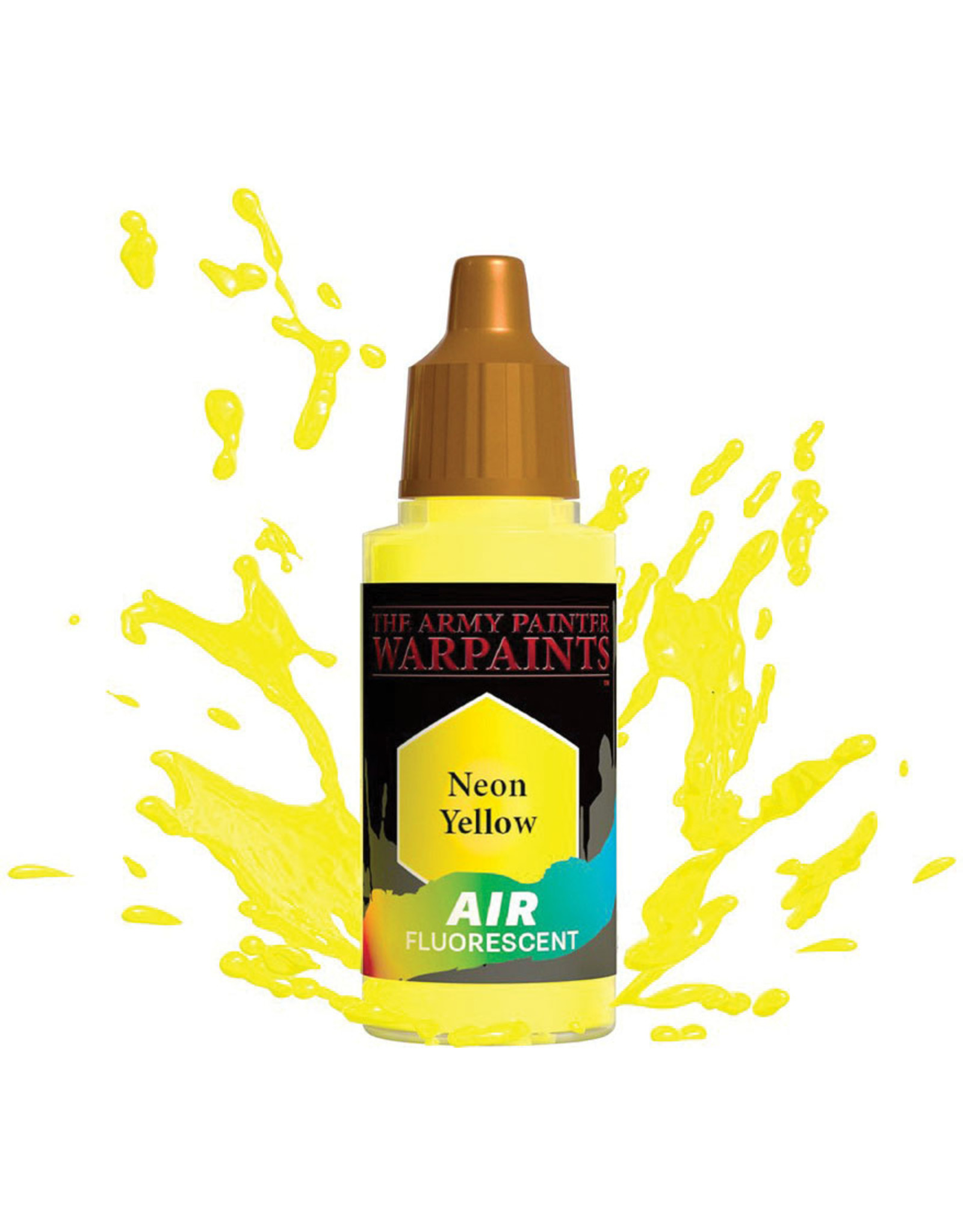 Army Painter Warpaint Air: Flourescent- Neon Yellow, 18ml.