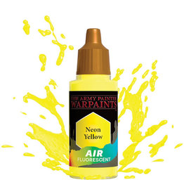 Army Painter Warpaint Air: Flourescent- Neon Yellow, 18ml.