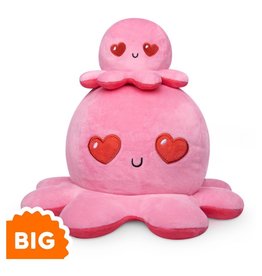 Tee Turtle BIG Reversible Octopus Plush: PK Love