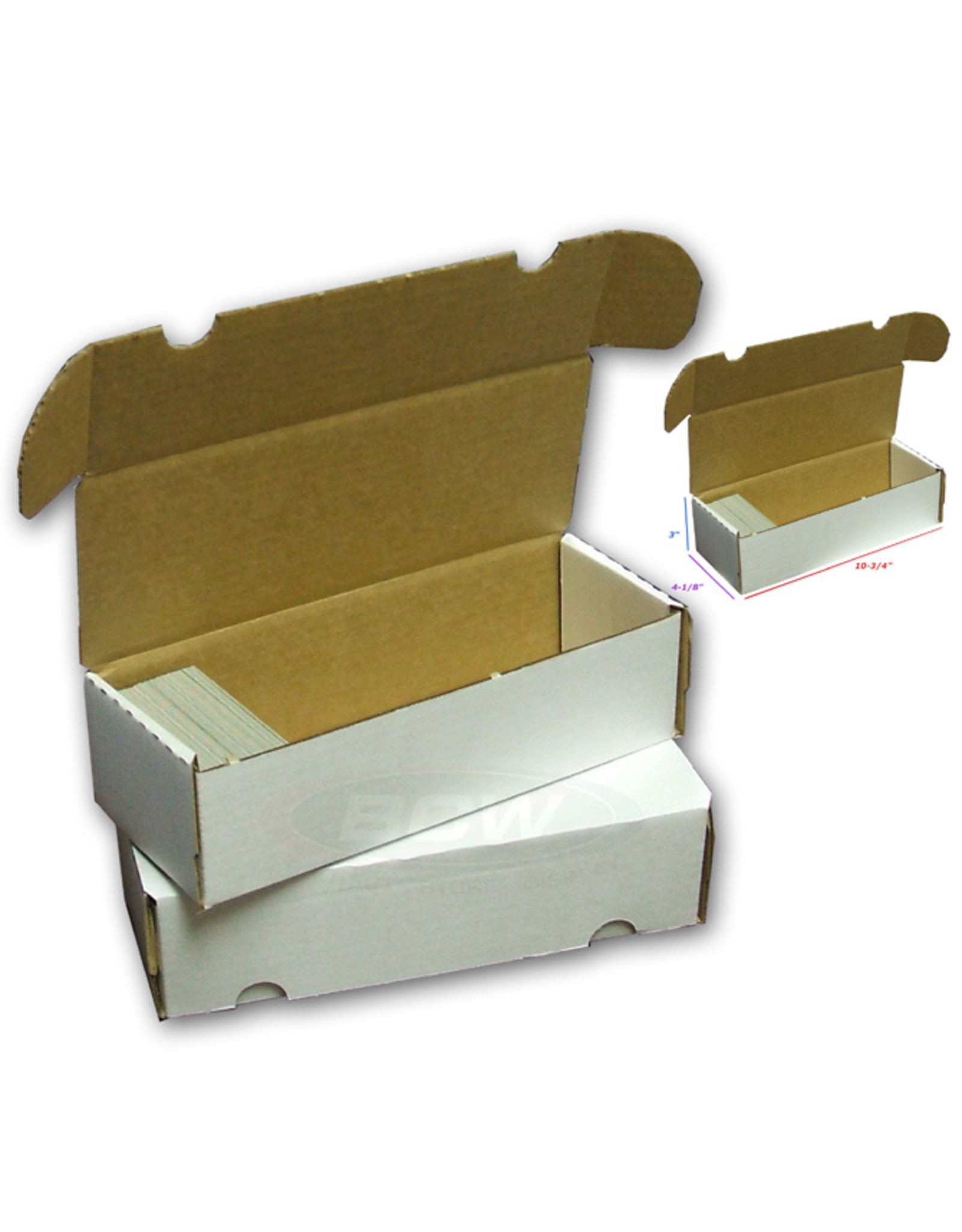 BCW Diversified Cardboard Box - 550 Count