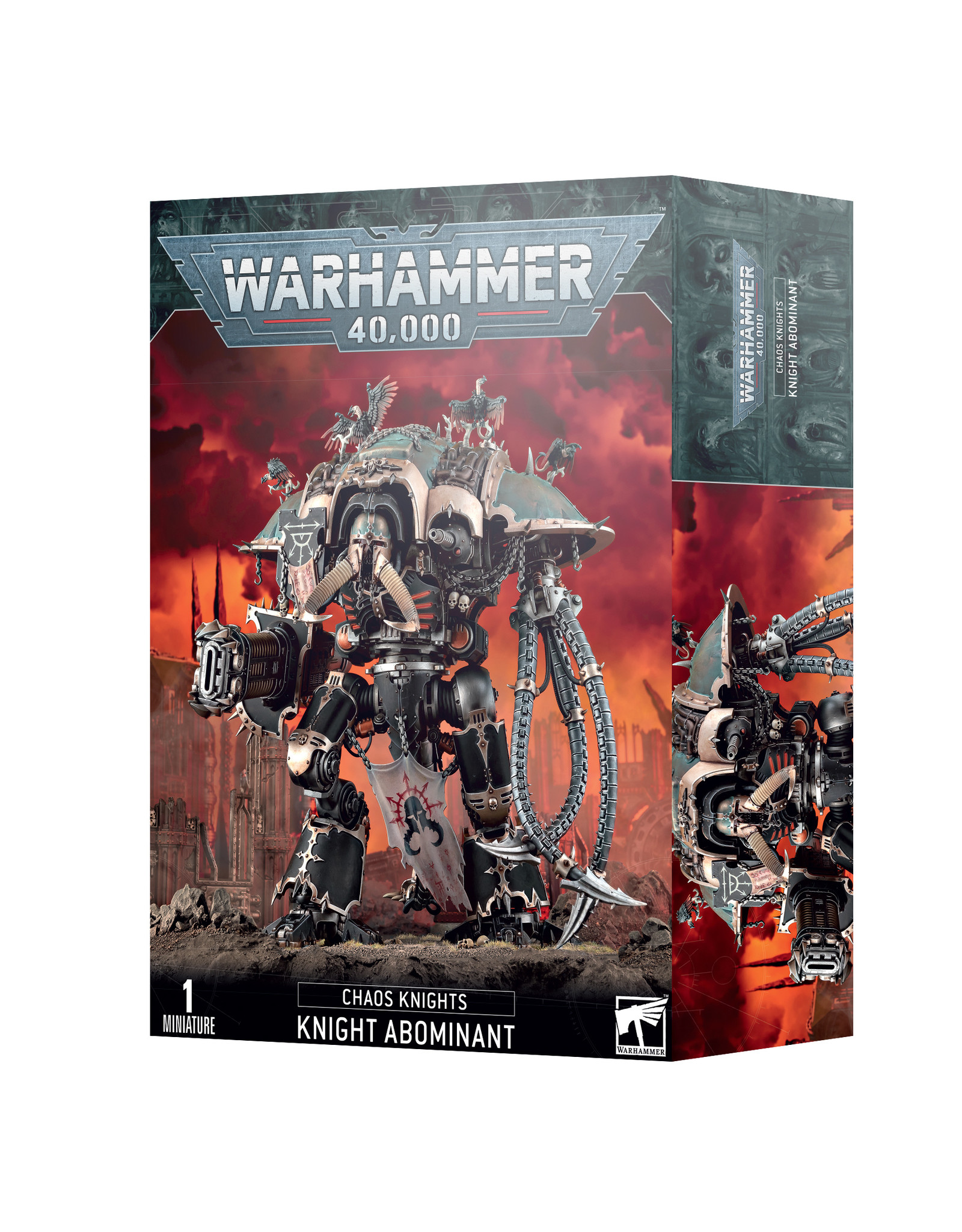Warhammer 40K Chaos Knights: Knight Abominant