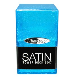 Ultra Pro DB: Satin Tower: Glitter Blue