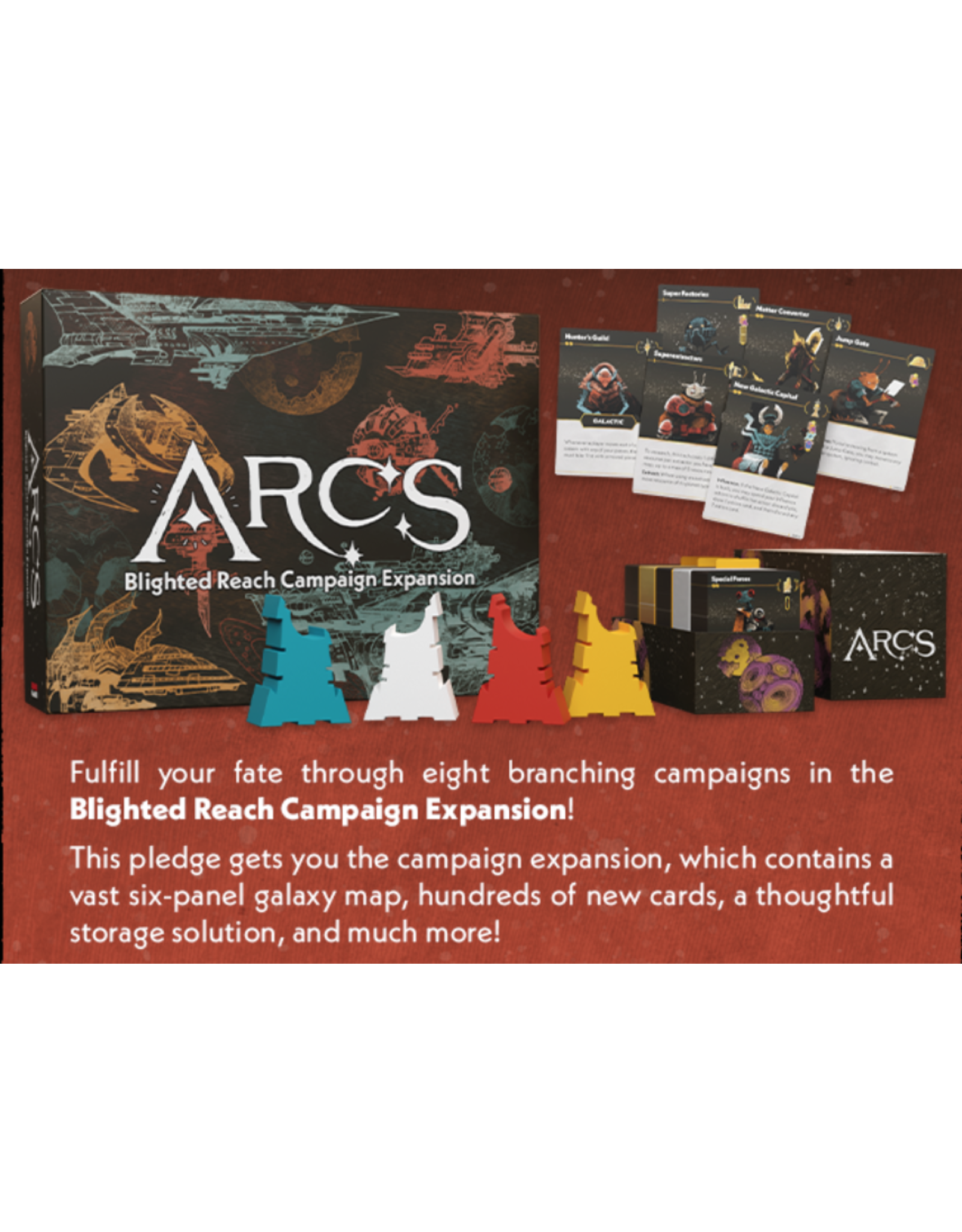 Leder Games Arcs Blighted Reach Campaign Expansion (Pre Order)