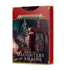 Age of Sigmar Warscroll Cards: Daughters Of Khaine
