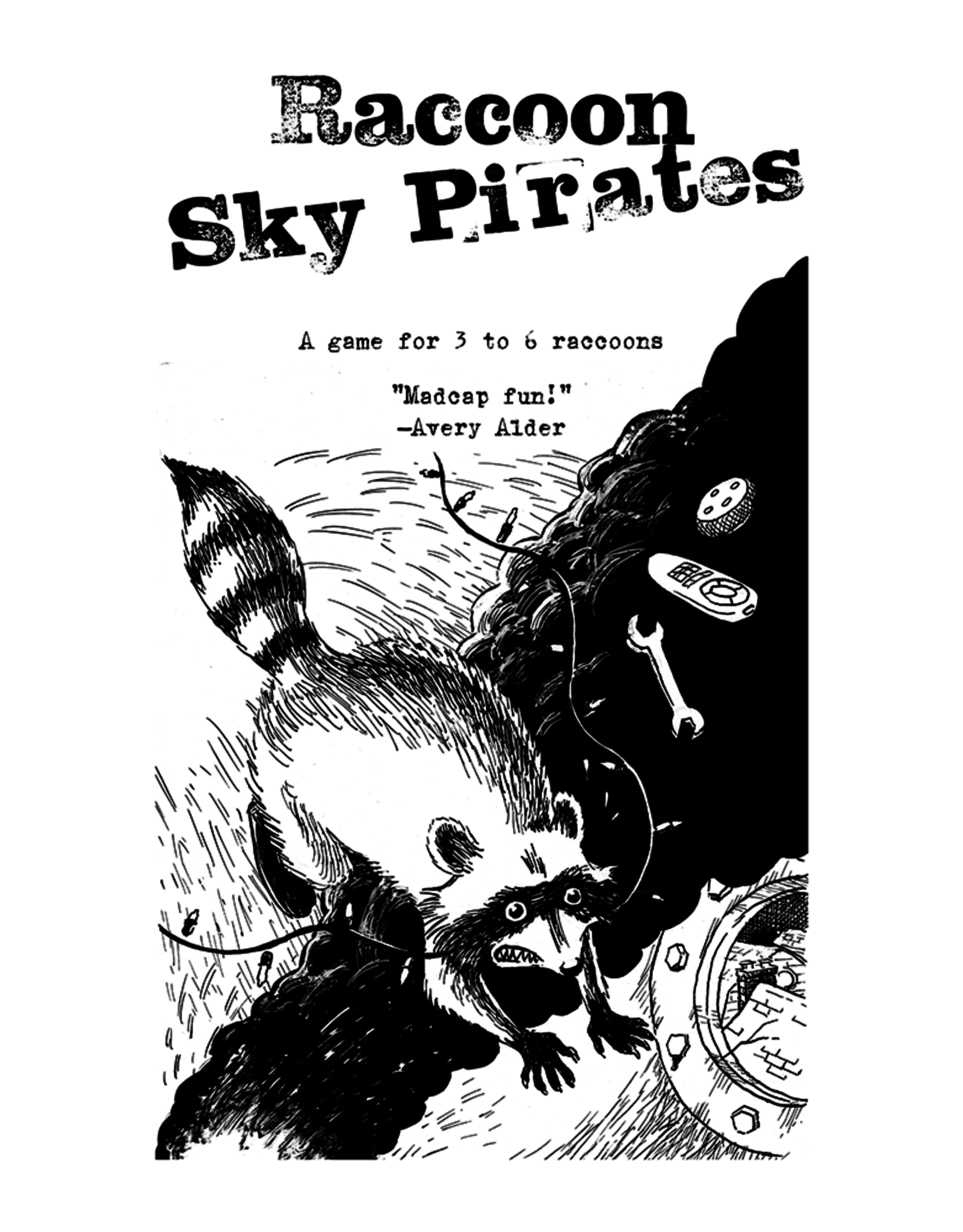 Indie Press Revolution Raccoon Sky Pirates