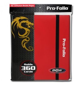 BCW Diversified Binder: Pro-Folio 9pkt: RD