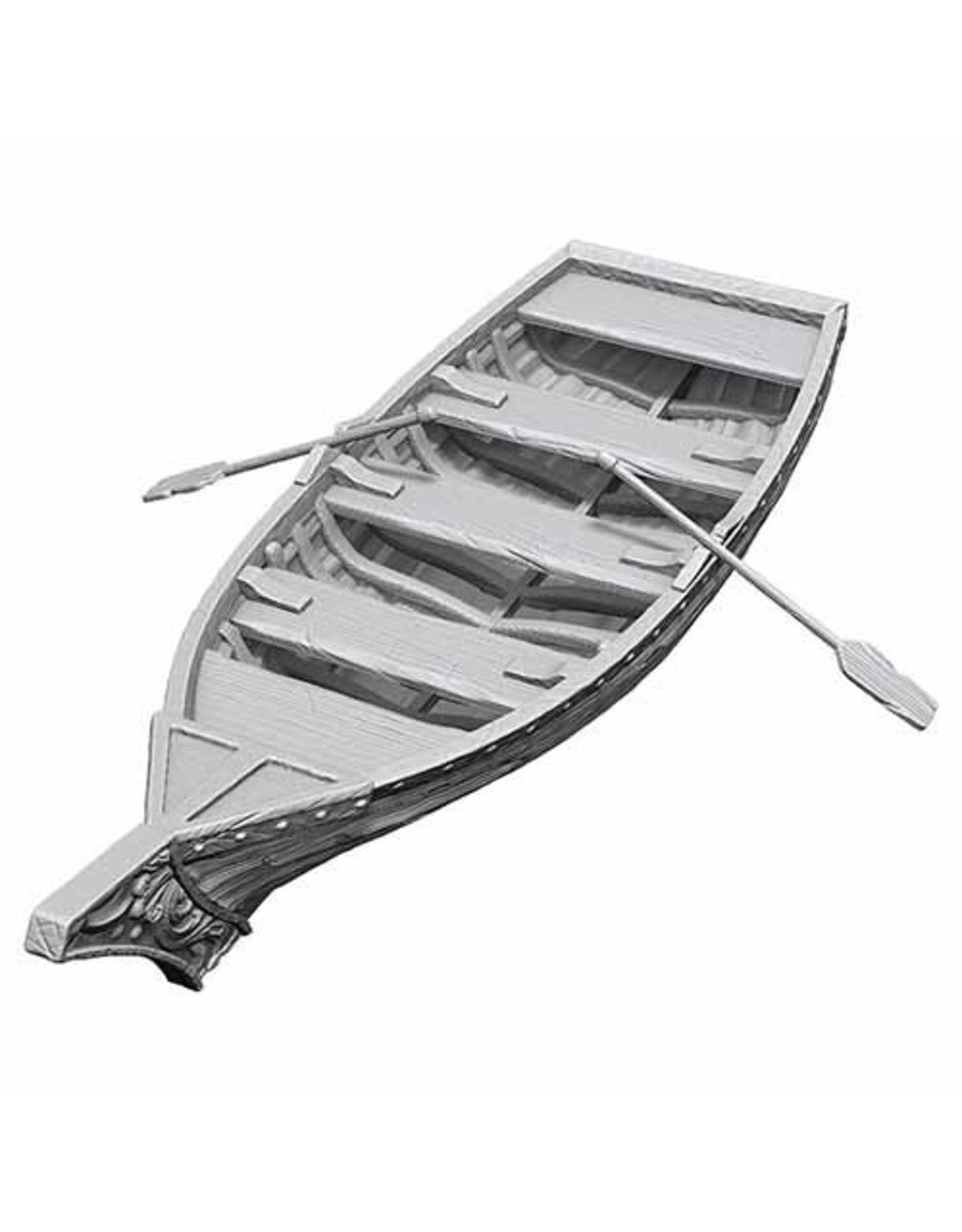 WizKids WizKids Deep Cuts Unpainted Minis: W18 Rowboat & Oars
