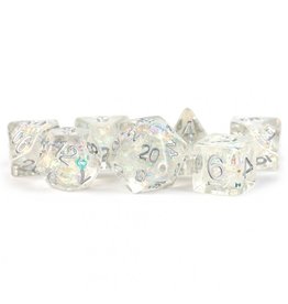 Metallic Dice Games 7-Set Rainbow Frost