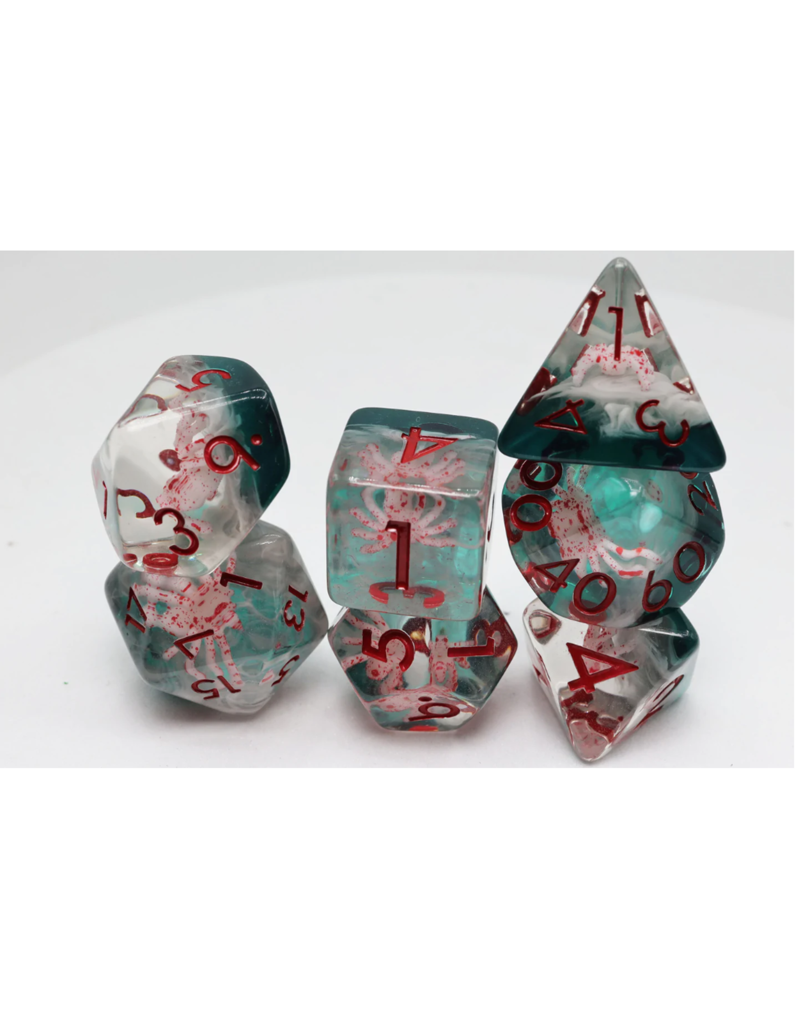 Foam Brain Baby Spider RPG Dice Set LTD