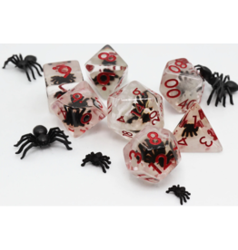 Foam Brain Black Widow RPG Dice Set