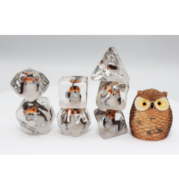 Foam Brain Wise Owl RPG Dice Set