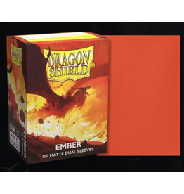 Dragon Shield: (100) Matte Dual - Ember