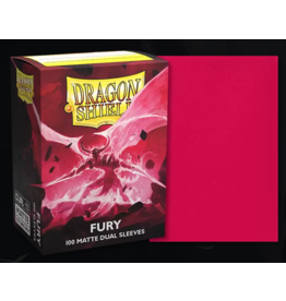 Dragon Shield: (100) Matte Dual - Fury