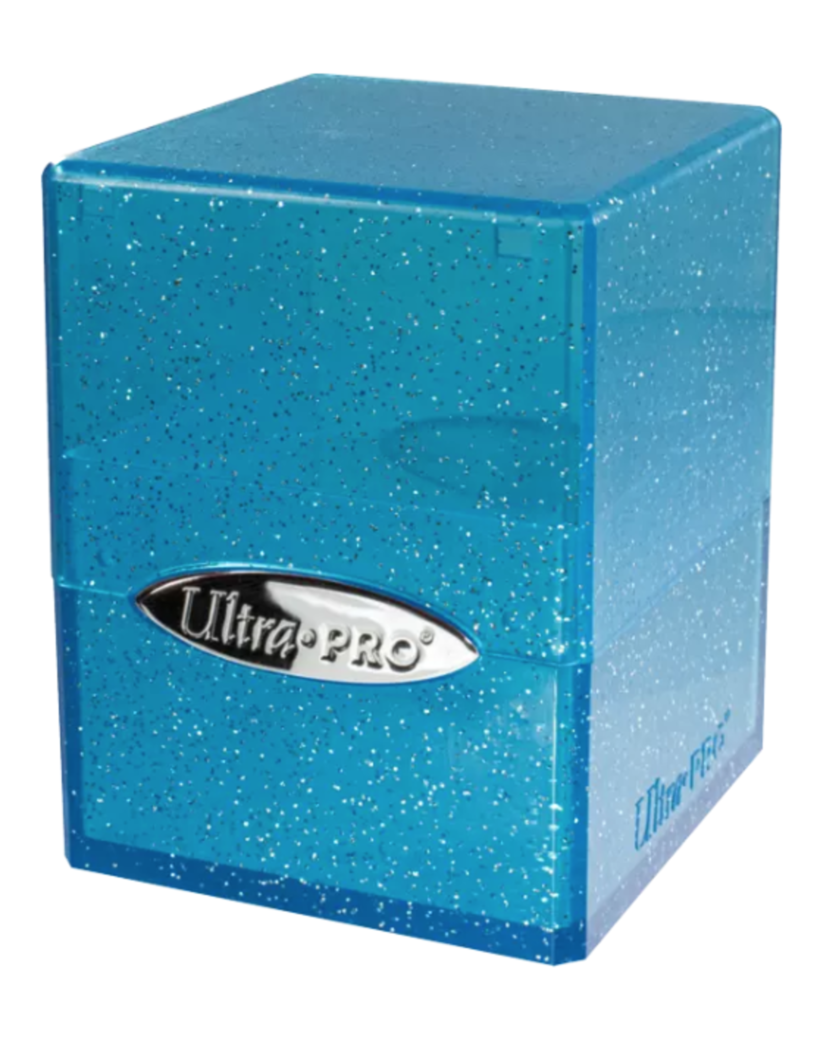 Ultra Pro DB: Satin Cube Glitter Blue