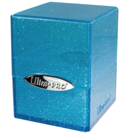 Ultra Pro DB: Satin Cube Glitter Blue