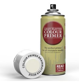 Army Painter Colour Primer: Brainmatter Beige